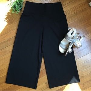 NEW SPANX WIDE LEG HI WAIST CROPPED PANTS